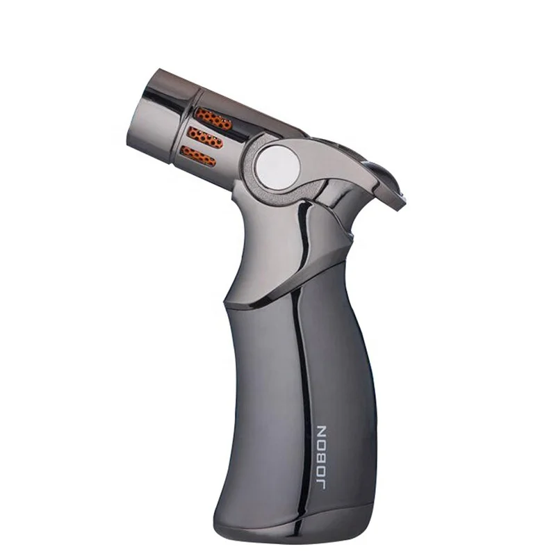 wholesale custom gifts torch Lighter for cigar kitchen culinary gas refillable BBQ torch lighter cigar
