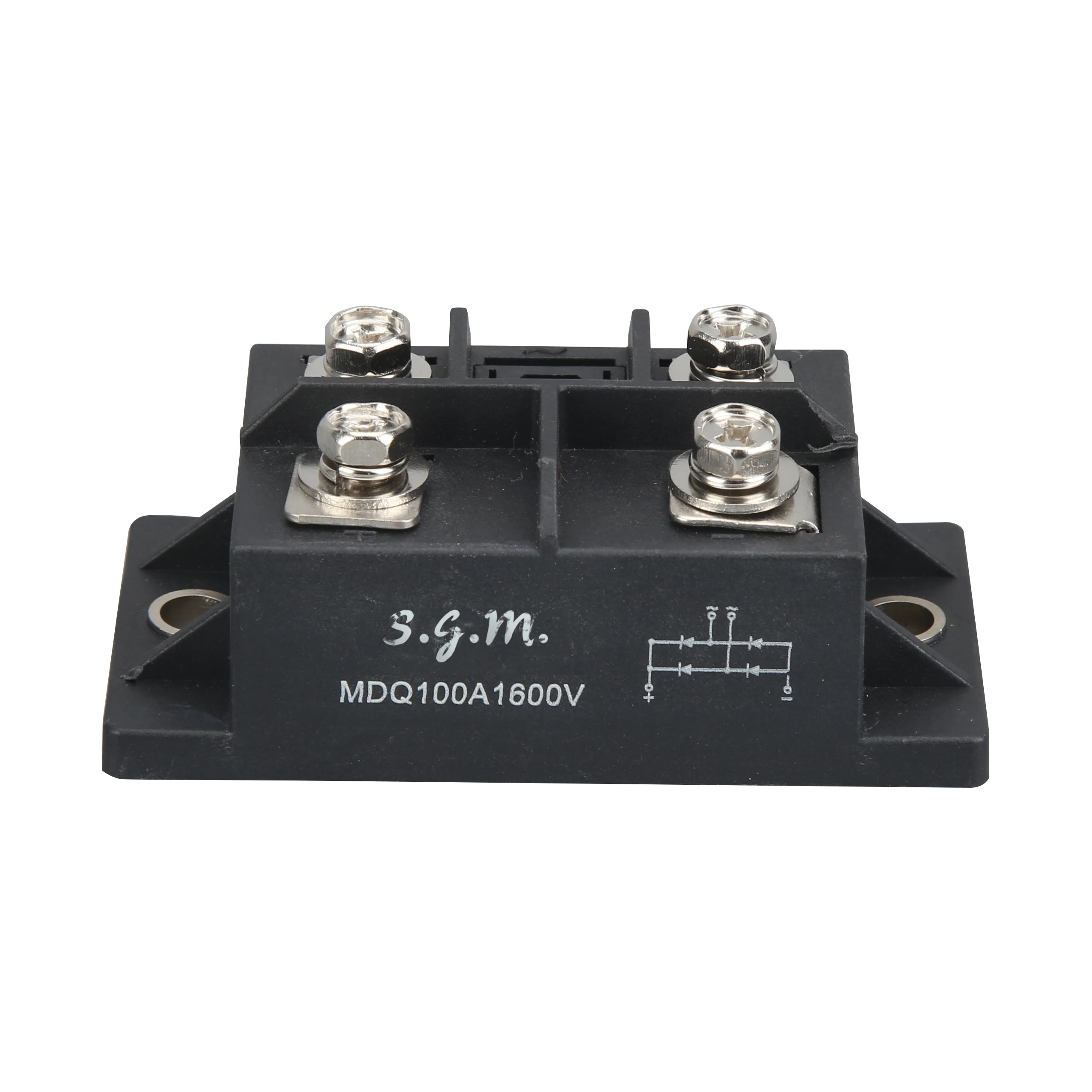 Power Module MDQ100A 1600V Single Phase Bridge Rectifier Module 50A 200A