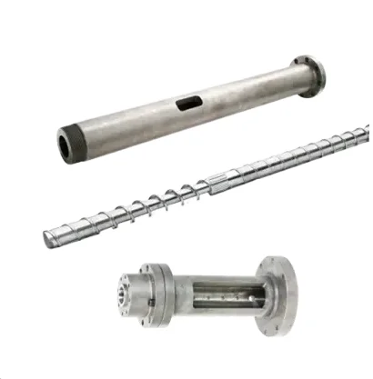 Plastic Machinery Extruder Screw Barrel, Bimetallic Extruder Screw and Barrel for pp pe pvc