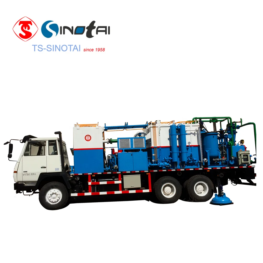 Environmental Friendly! for oilfield well flushing! Truck-mounted Flushing Truck