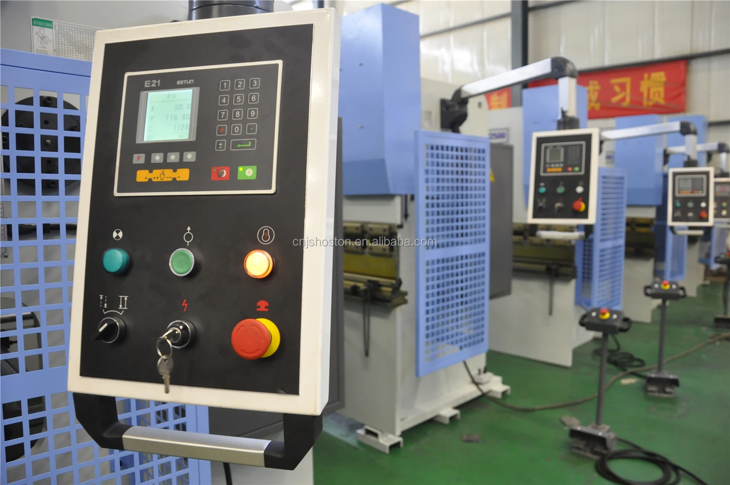 100T/3200 NC сталь гибка листового металла машины с E10-D nc