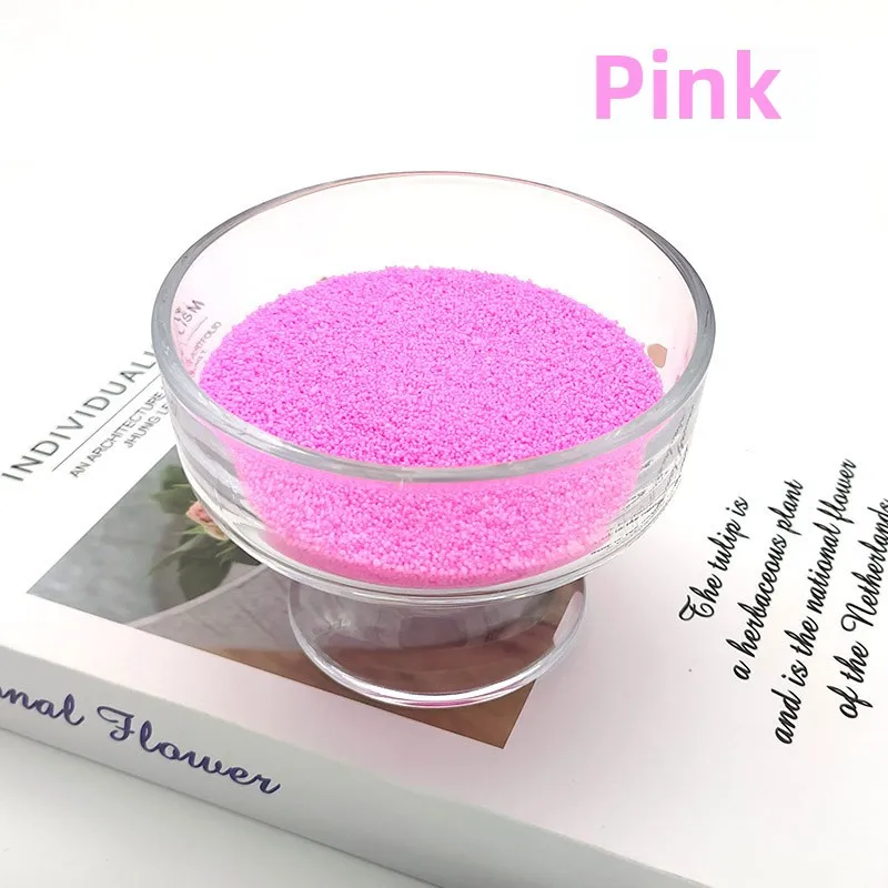 Colorful Pearl Sand Wax Scented Candles Handmade DIY Aromatherapy Big Ice Flower Natural Plant Wax Eco-Friendly Palm Wax Sand