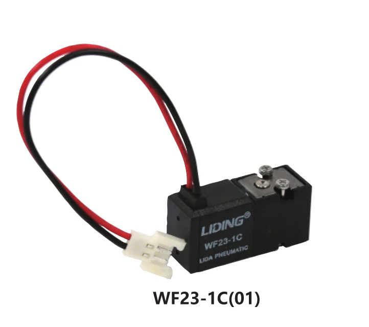 
LIDING Brand WF series low power high flow mini air valve small solenoid operated micro valve 