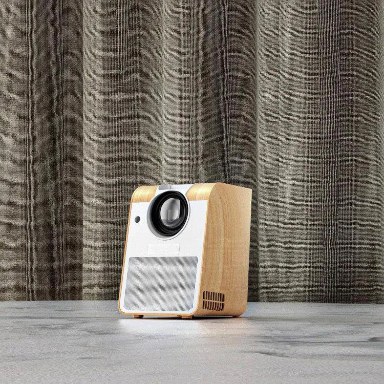 Factory wholesale Wireless Projector 1080P Smart Mobile Android Mini Full Length Mirror Digital Projector Business