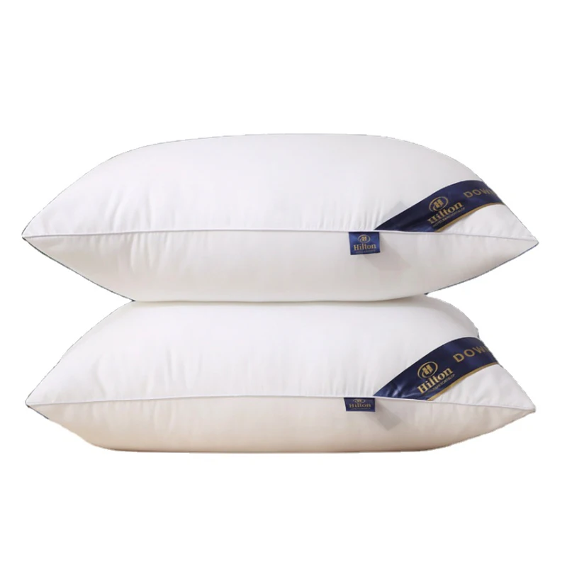 Machine Washable Fluffy Down Alternative microfiber filling Luxury Hilton Hotel bed Pillow