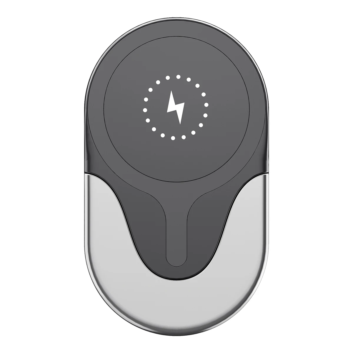 Chinese Supplier Car Electronic Matt 15W Fast Charging Smart Sensor Magnetic Mobile Stand Wireless Charger For Car For Samsung