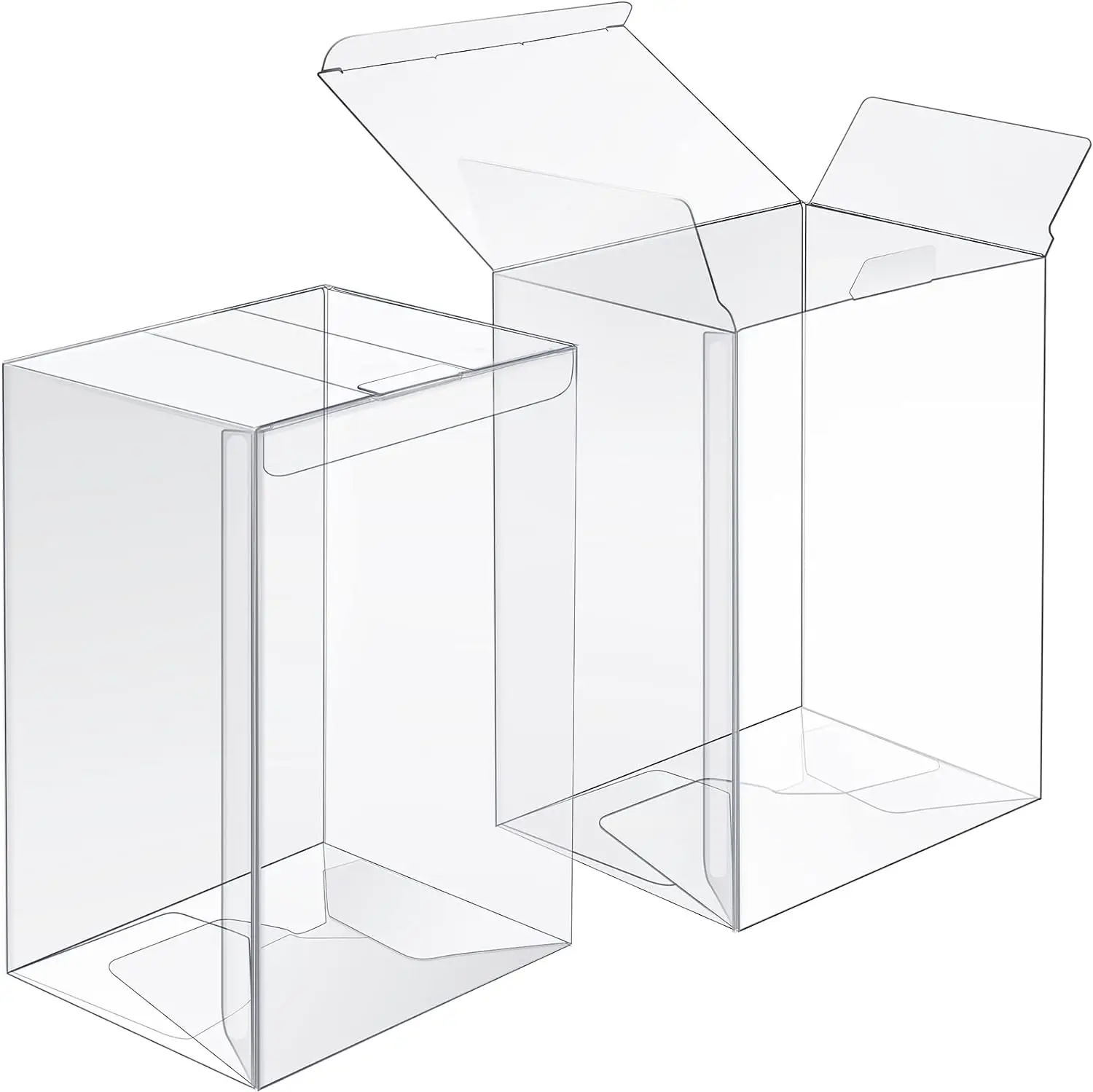 Wholesale Clear Acrylic Storage Display Case Plastic Funko Pop Box Protector