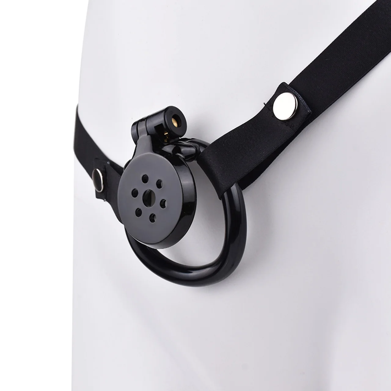 FRRK pink Chastity Cage with Belt,sissy Negative Male Belt,chastity Cages for Men,inverted Cock Cage Flat Sissy with 4 Size Ring