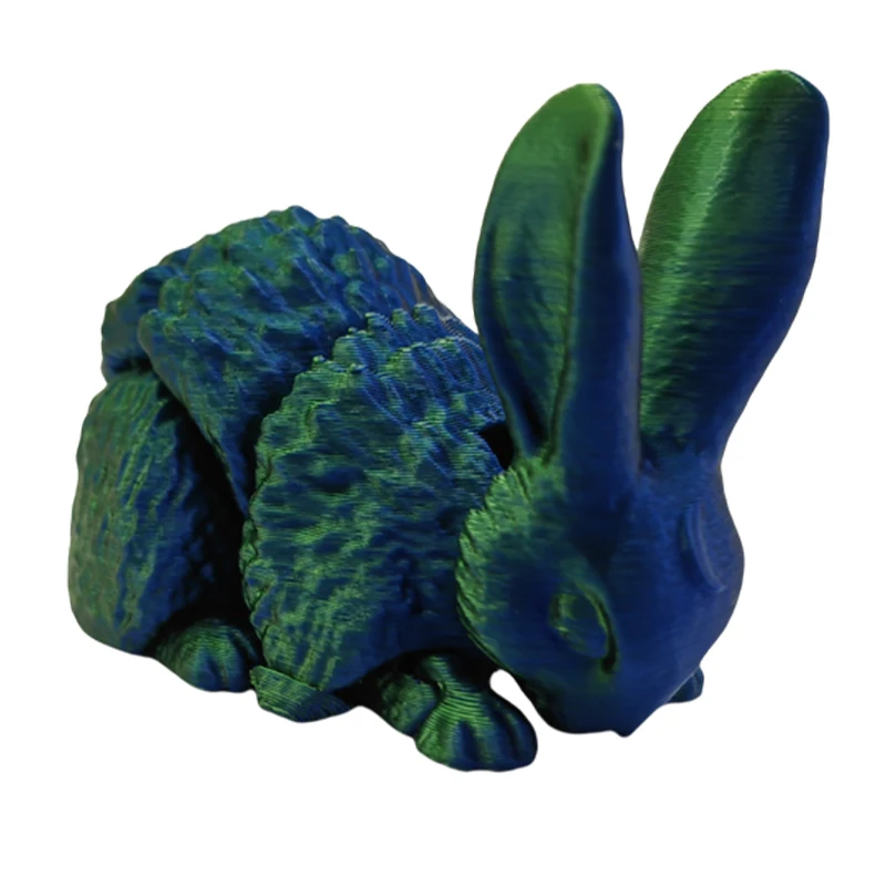 Custom 3D Printing Service FDM Process Rabbit Activity Toy Decompression Model Toys