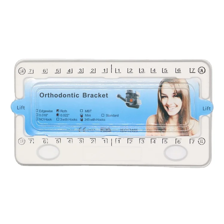 Dental new cheap roth braces orthodontic products metal bracket set