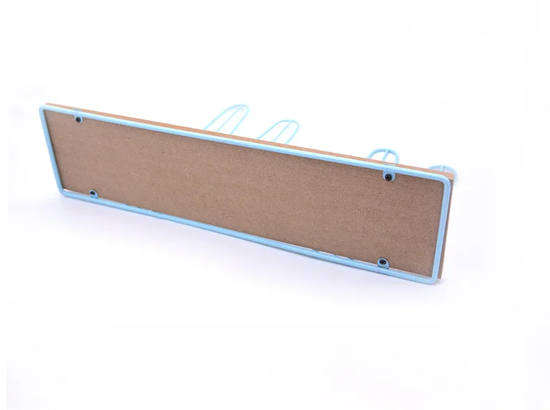 Wholesale China supplier cactus shaped wall mounted metal wire floating shelf with wood base for home decor