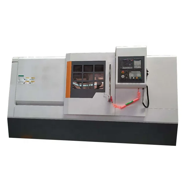 T32/750 cnc GSK slanting lathe cnc turning milling machine mesin bubut torno para metalcnc 2-axis automatic lathe