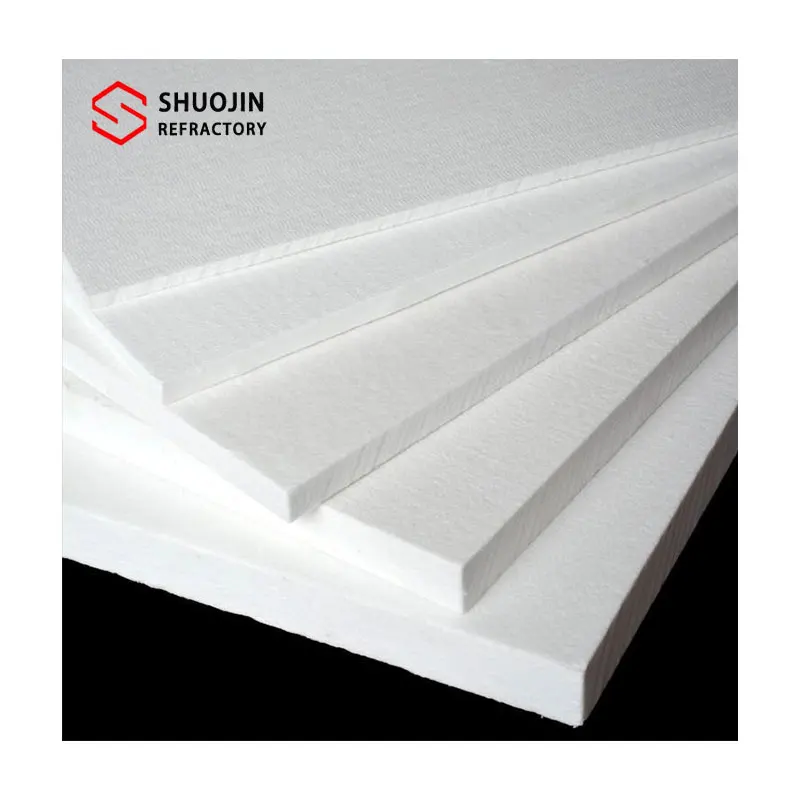 Factory Price Custom Production 1260C Fireproof Aluminum Silicate Ceramic Fiber Board Refractory Brick Type