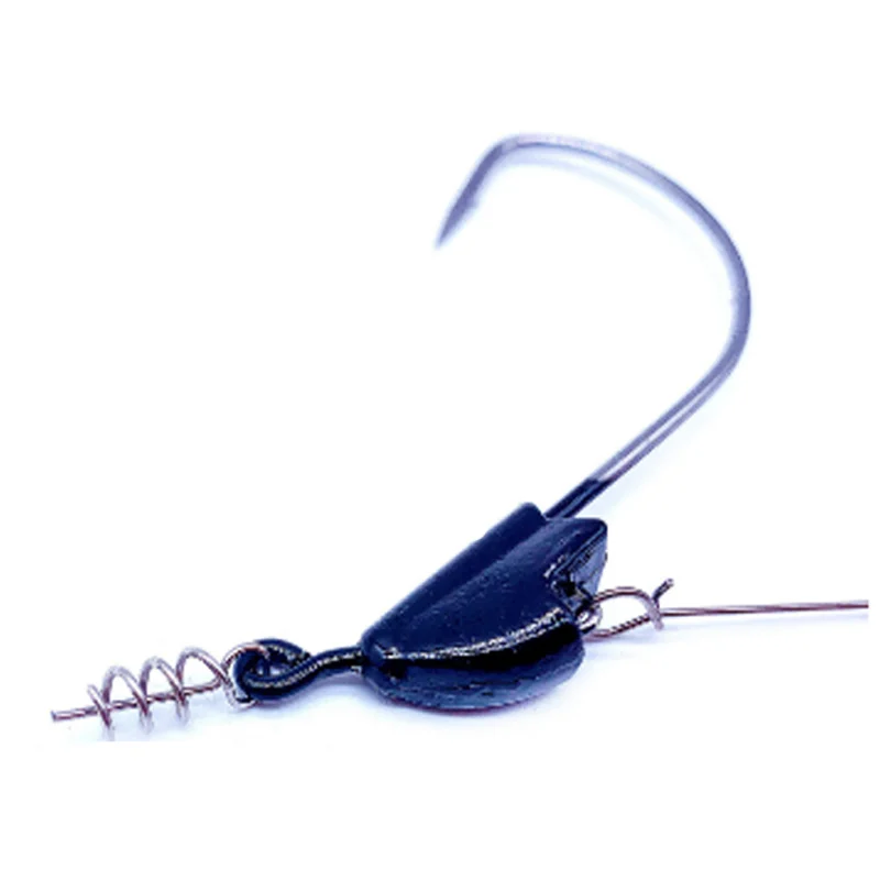 Rotating sequin fish hook with counterweight and plumb bob still attract more fish for a longer distance