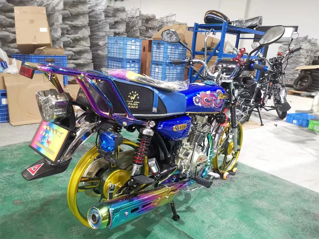 Hot Sale 150cc 200c Motor Vehicle Gas Scooter Dirt Bike Automatic Gasoline Motorcycle