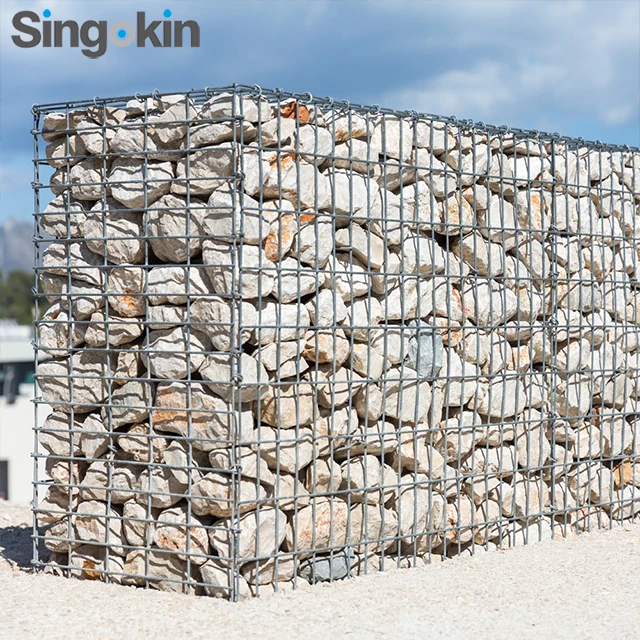 livestock wire mesh welded galvanized gabion box metal gabion mesh garden fence