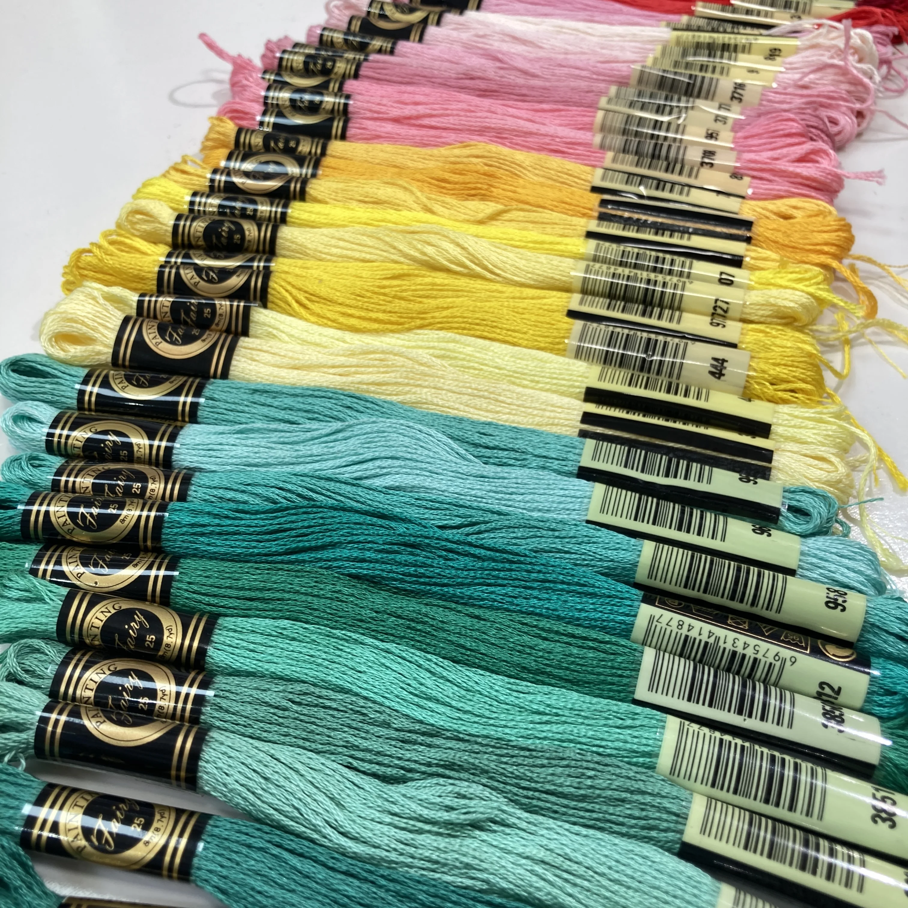 Набор для вышивки вручную 50 цветов и 100