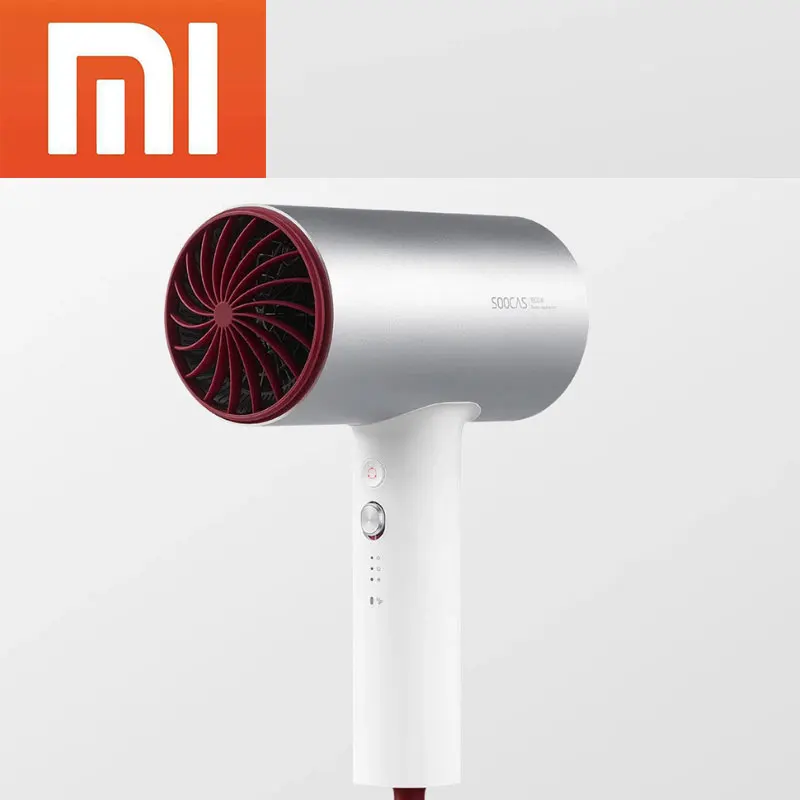 Оригинальный профессиональный фен для волос Xiaomi SOOCAS H3S с отрицательными ионами