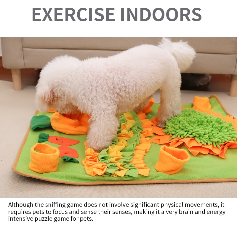 Hot Sell Pet Snuffle Mats Slow Food Training Mats Dog Sniffing Toys
