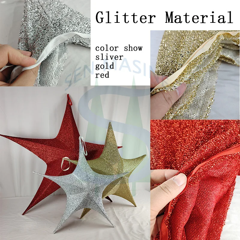 Рождественское украшение Рождественская подвесная Складная звезда для дома улицы праздника Рождественский