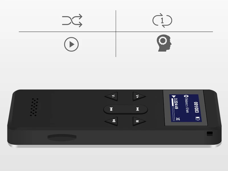 Музыкальная магнитола Q32 аудиосистема AAC APE HIFI с поддержкой цифровых портативных MP3-плееров