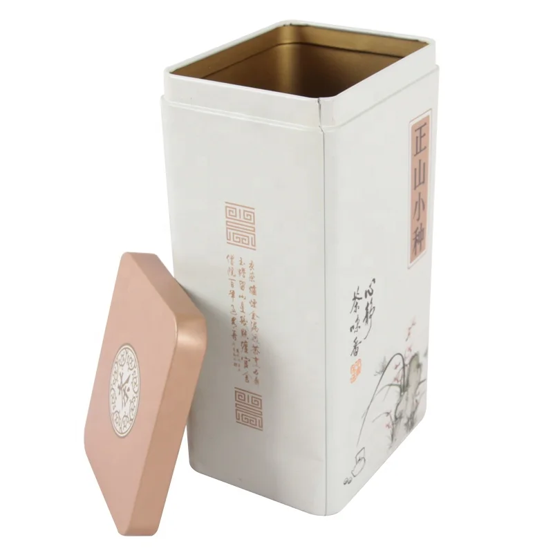 High Quality Custom Printing Cans Metal Food Tin Box for Tea Packing