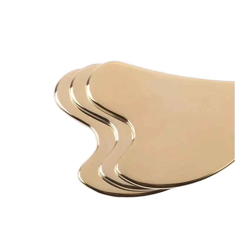 Guasha Board For Acupuncture  Massager Scraping Tools Beauty SPA Scraper Pure Copper Brass Gua Sha Board Body Massage Tool