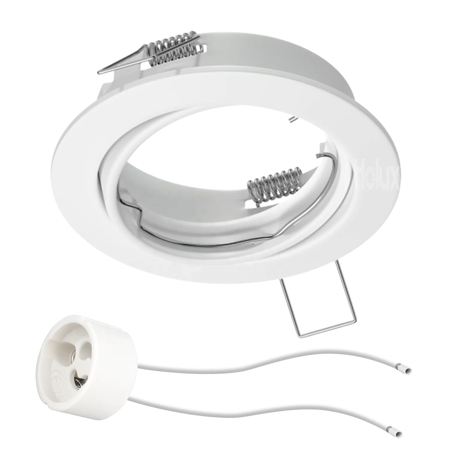 Easy Installation Housing White Black Sand Nickel Mr16 Gu10 Led Spot Ceiling Light Fittings Indoor