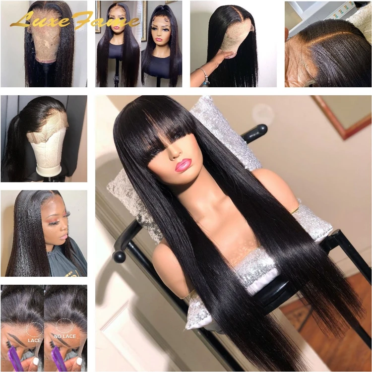 Cheap 10a Double Drawn Full Lace Wig,22 Inches full lace virgin brazilian Human Hair Wig,virgin 100%-150%  Density Full Lace Wig