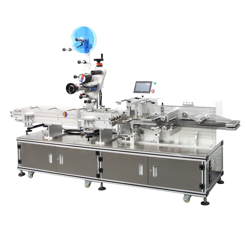 AOQI Automatic Leaflet Manual Paper Labeling Machine