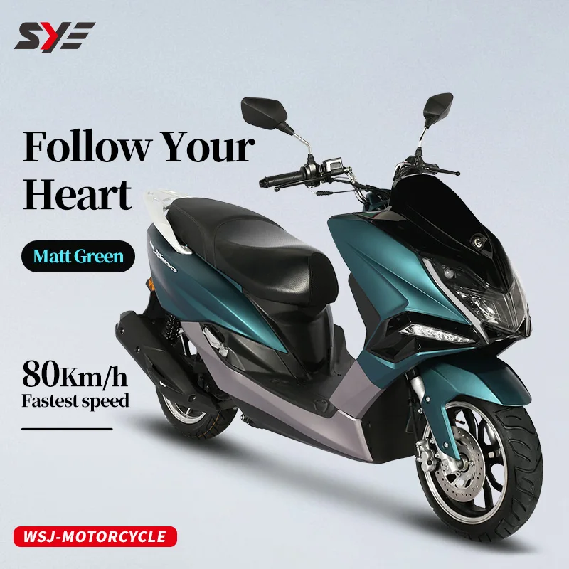 Fast  motorcycle with low fuel consumption