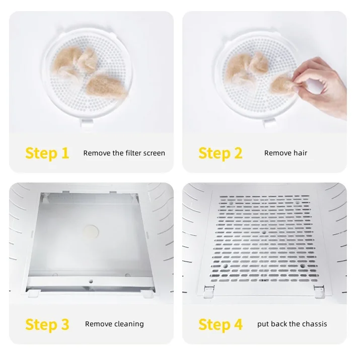 Smart Automatic Pet Dryer Machine Multiple Modes Cat and Dog Hair Dryer for Cleaning and Bathing