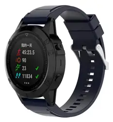 For Garmin Fenix Quick Release Band , Soft Silicone Sport Watch Strap for Garmin Fenix 6X/fenix5X/fenix3 HR/D2