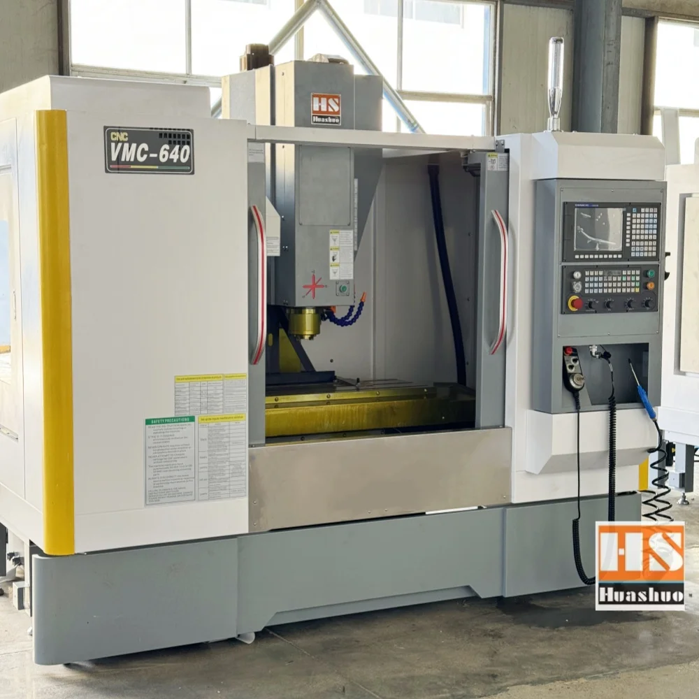 VMC640 High Precision Automatic Vertical Milling Center 12ATC Single Customizable Mitsubishi Siemens Fanuc Excellent Condition