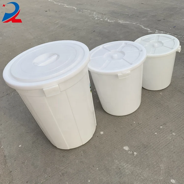 Wholesale price small white plastic buckets drums plastic containers