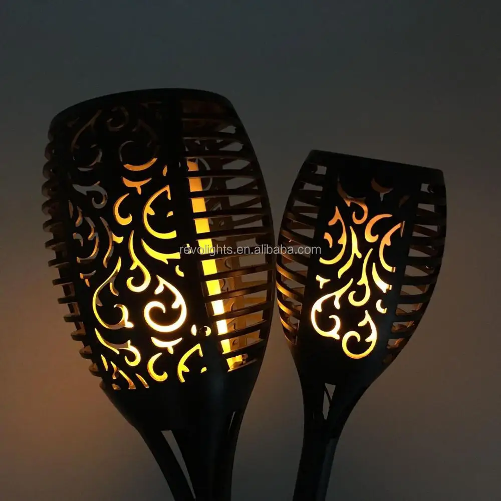 New 12.33.51.96 led Cheap High Quality Waterproof Solar Flickering Flame Garden Torch light