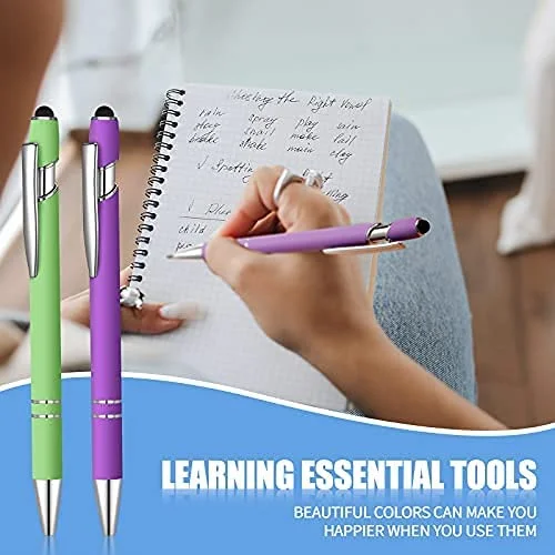 Best Cheap Click Pen Promotional Metal Biro Touch Screen Ballpoint Pens With Customized Logo