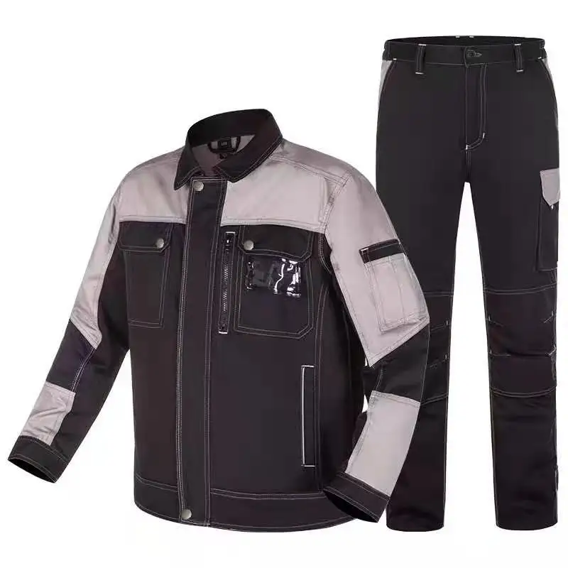 
spring and autumn 100 cotton 3m coverall suit Electrician anti-static Work clothes ansi work wear mens custom uniform 