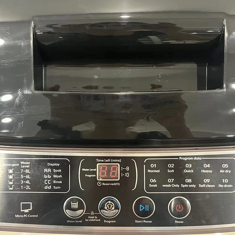 12kg English household wave washing machine mounted single bucket level energy efficiency Household appliances are sold cheap-HX