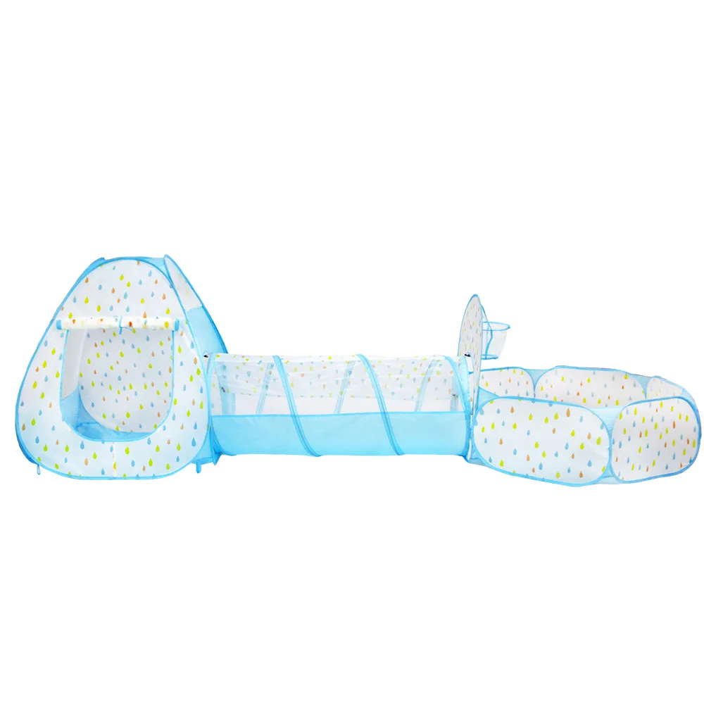 YIRABBIT kids play baby pool ball tent  with tunnel