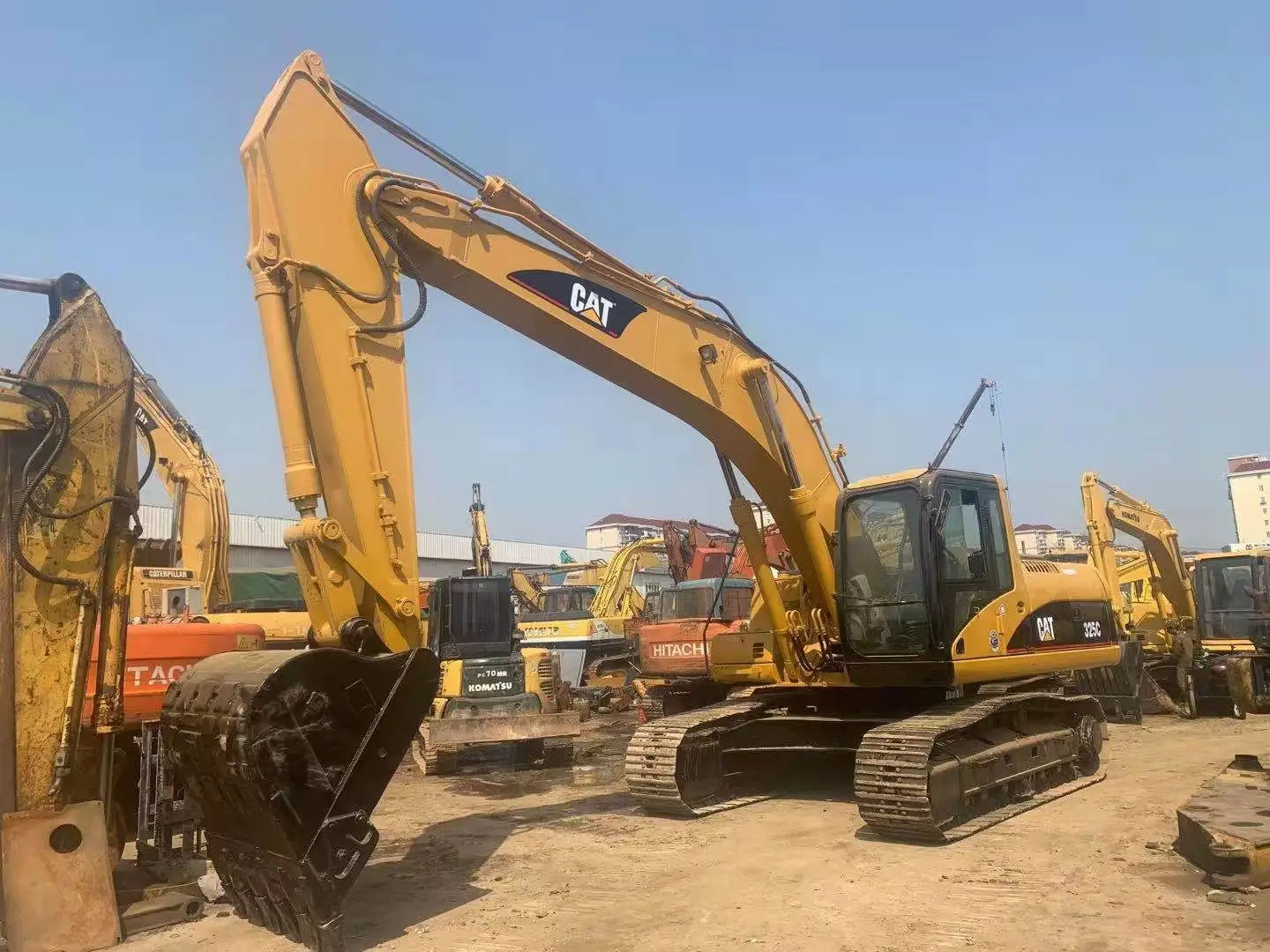 USED construction Caterpillar 330B 325C 320C 320B excavator machines CAT 336 for sale