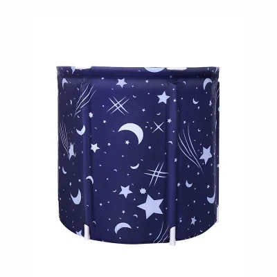 New Hot Family Thickened Cotton Bath Bucket Adult Folding Bathtub Large Size Folding Portable Bathtub For Adult