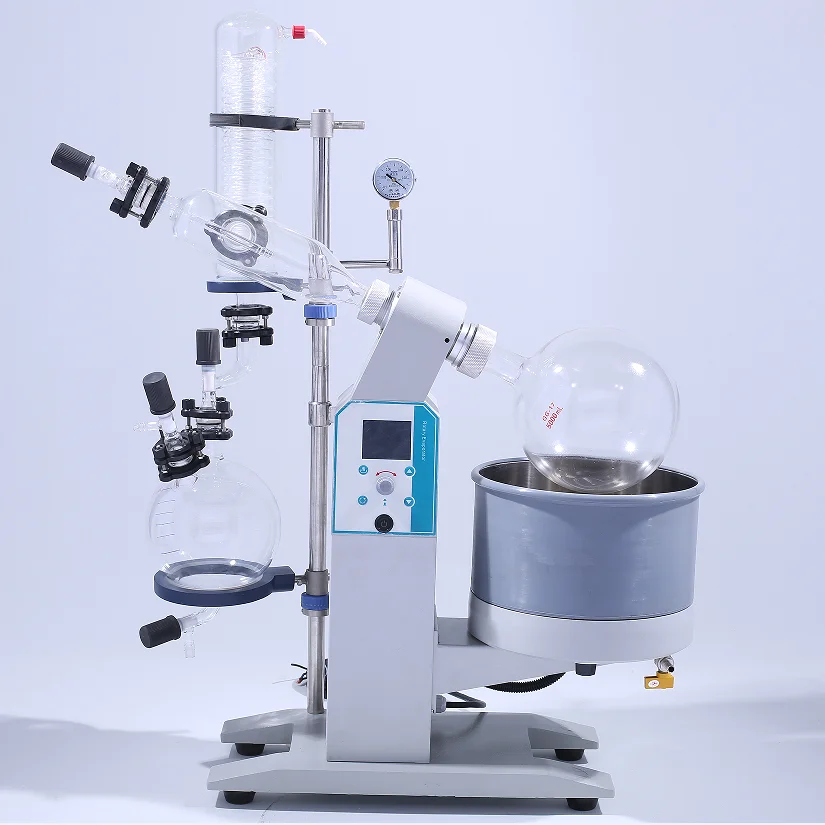 High Grade Industrial Mini Rotary Vacuum Evaporator 2L Laboratory Rotary Evaporator