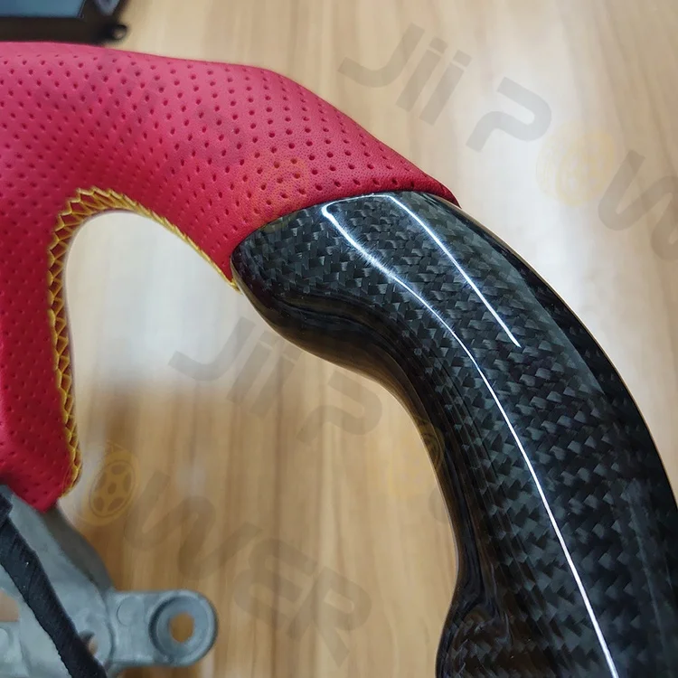Original carbon fiber steering wheels with LED For Wrangler JL  and  Gladiator