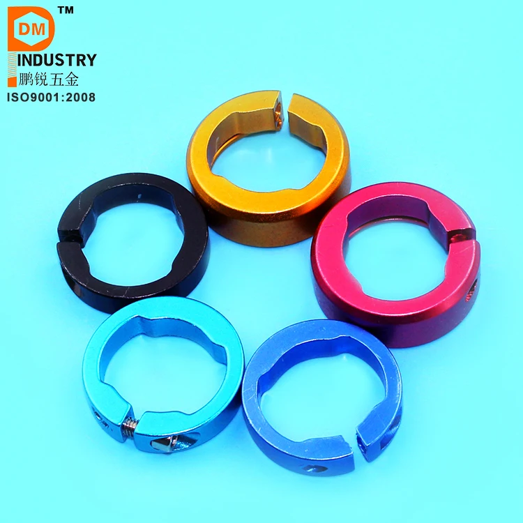 Stainless Steel 304/316 Shaft Collar Locking Tube Double Splits Or Single Split 2 Type