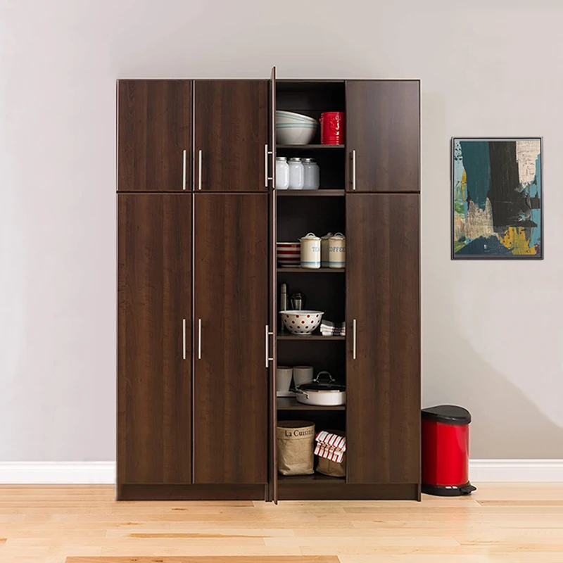 Wooden Wall Mounted Storage Cabinet with 2 Door, Decorative Farmhouse Modern Cabinet for Living Room, Laundry, Kitchen Dining