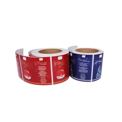 Self Adhesive Waterproof Printing bottle Labels Custom Stickers roll Brand Sticker wine label