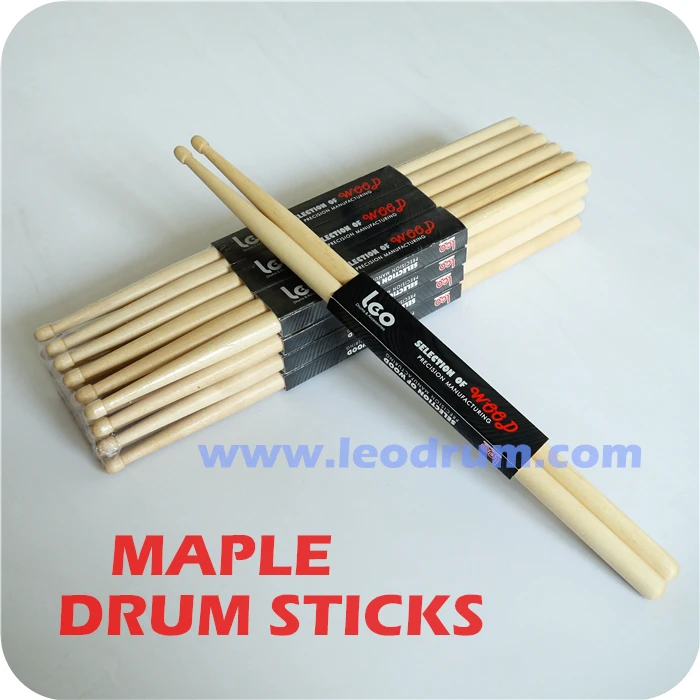 Cheap Popular Maple 5A Drum Sticks