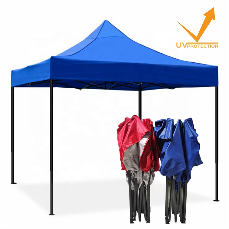 10x10 Quick Foldable PVC Coating Waterproof Outdoor Sun Instant Shelter Advertising Heavy Duty Pop Up Gazebo Tent