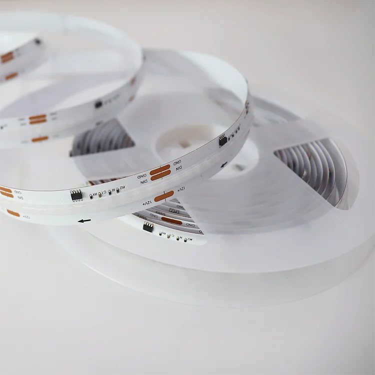 Banqcn Smart COB LED Strip Light RGB Dream Full Color DC12V 24V Copper Lights Rgbic Led Lighting and Circuitry Design Ip20